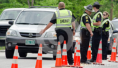dui police check point blood test